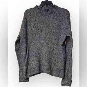 Like new! Rugged merino wool heather crewneck sweater